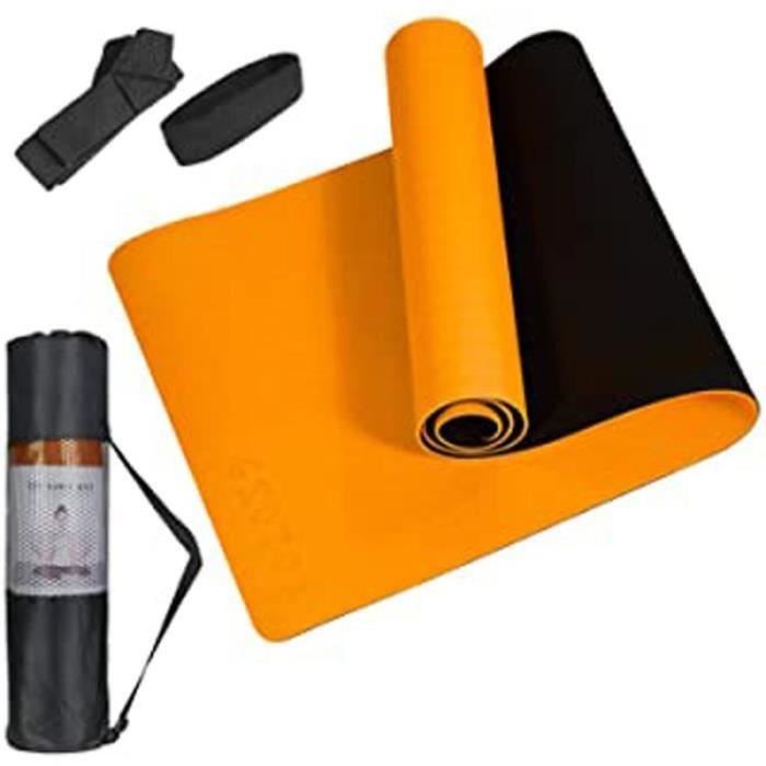 TAPIS DE SOL - TAPIS DE GYM - TAPIS DE YOGA Lot De 4 Tapis De Yoga Antidérapants Professionnels En Tpe Pour Salle De Gym