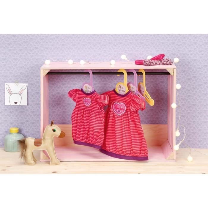 Zapf Creation ar-870020 – Dolly Moda Robe à Coucher, 38–46 cm