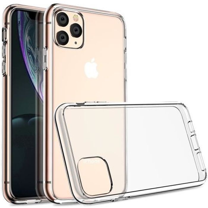 COQUE SILICONE TRANSPARENTE IPHONE 11 PRO MAX