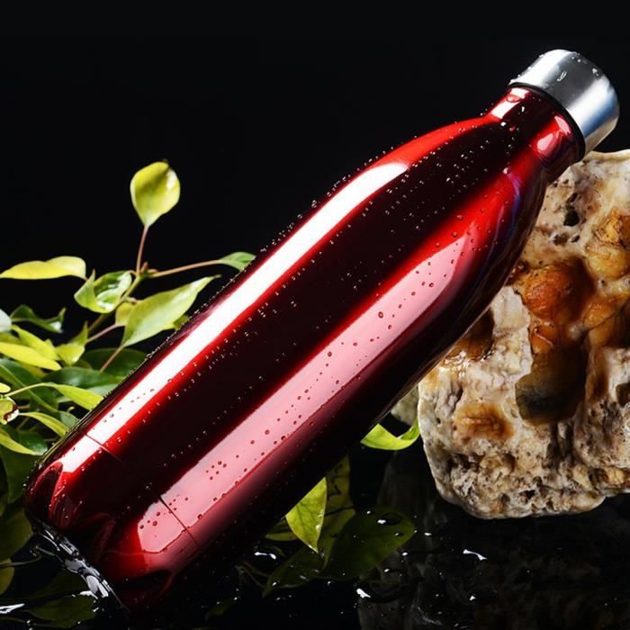 Isolation bouteille- Bouteille de sport extérieur - design moderne- 27*75cm