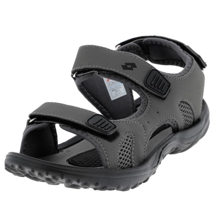 Sandales Dakkar ii nu asphalt/blk - Lotto