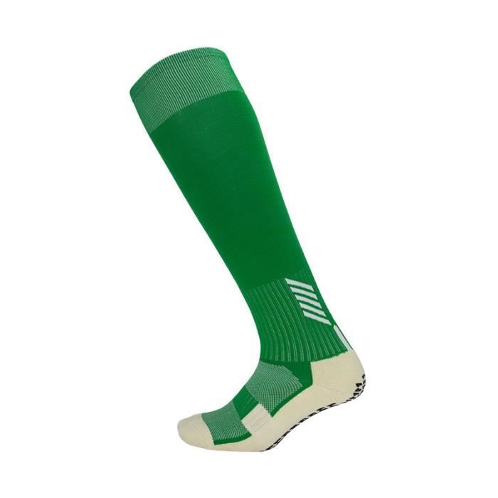 Chaussettes de football adultes antidérapantes épaisses Chaussettes de basketball de sport hautes respirantes pour hommes femmes