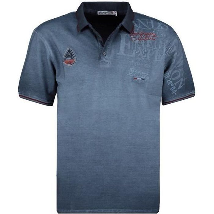Polo Homme Geographical Norway Kadventure 415EO Marine