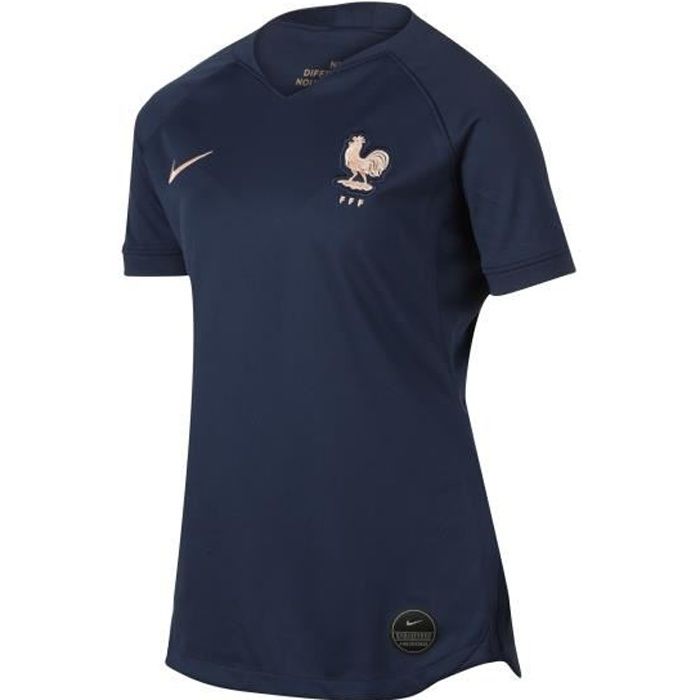 Maillot France Domicile Coupe du Monde Femme 100 % Polyester