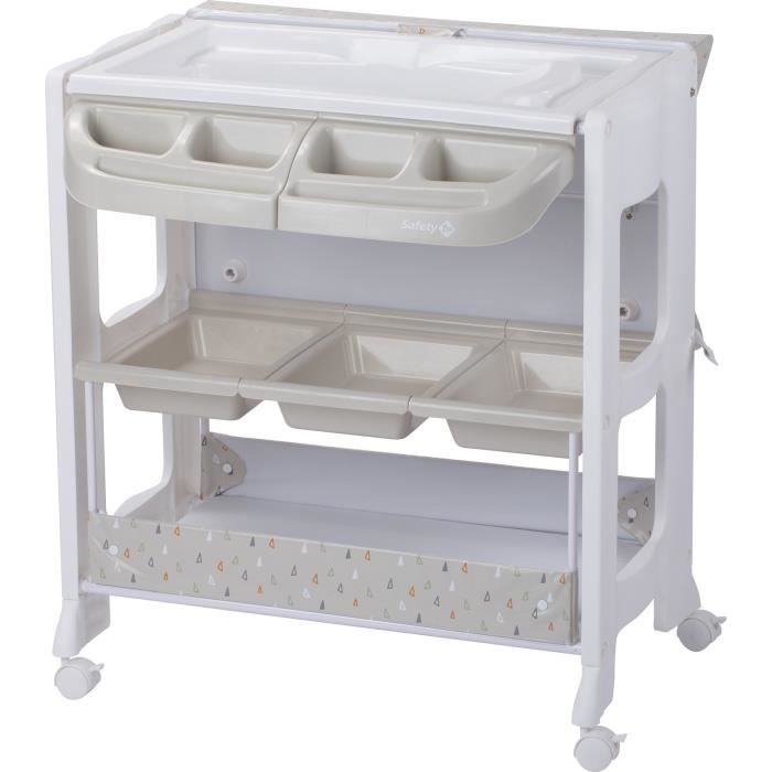 SAFETY 1ST Table à langer Dolphy Warm Grey