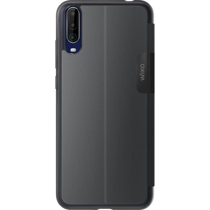 Etui folio Gris Volcanique pour Wiko View 4