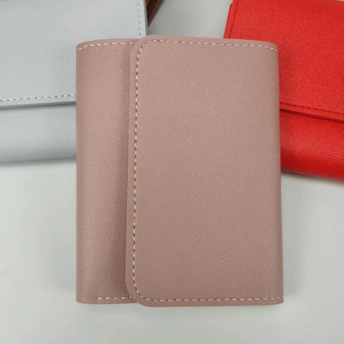 Porte-Cartes Mignon Femme Krilulcy - 20+2 Fentes Cuir PU Rose - Multi-Cartes Crédit Et Identité