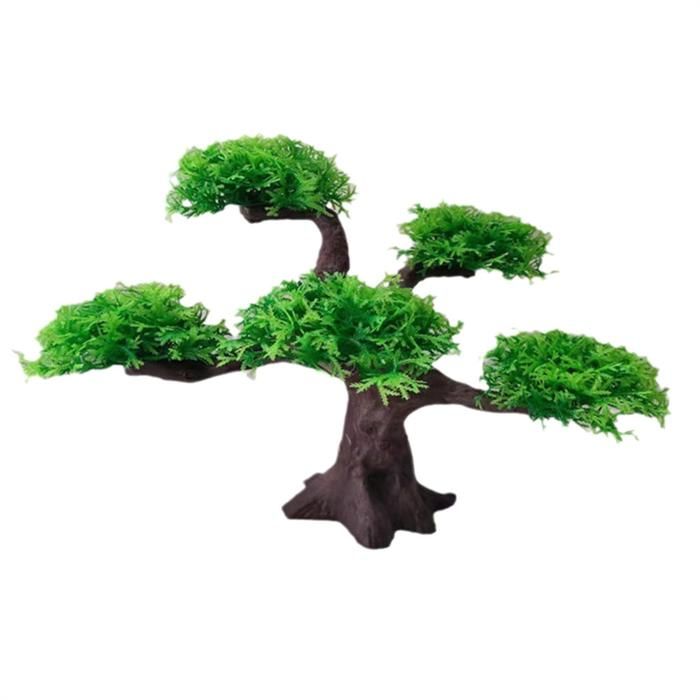 Meilleurs prix pour Aquatique Artificielle Plante DAquarium Terrarium Ornements DAquarium DéCors Ornement DArbre de Mousse de Simulation DAquarium