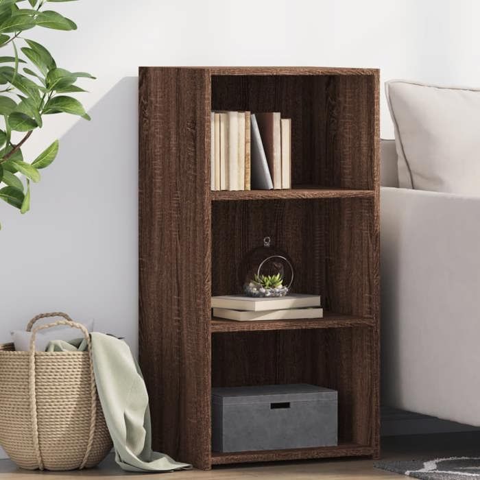 vidaXL Buffet chêne marron 45x41x93 cm bois dingénierie 846361
