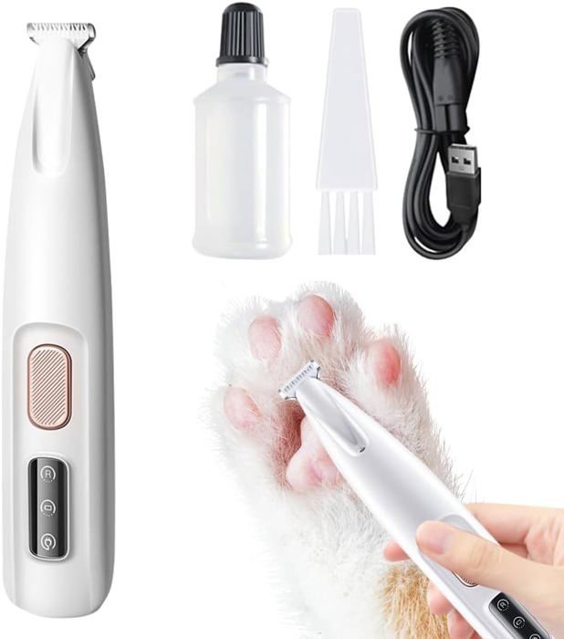Comparer les prix de Tondeuse Chien,Silencieuse Tondeuse pour Chien,Tondeuse Chat Étanche et Rechargeable pour Pattes DAnimaux Avec Lumière Led pour