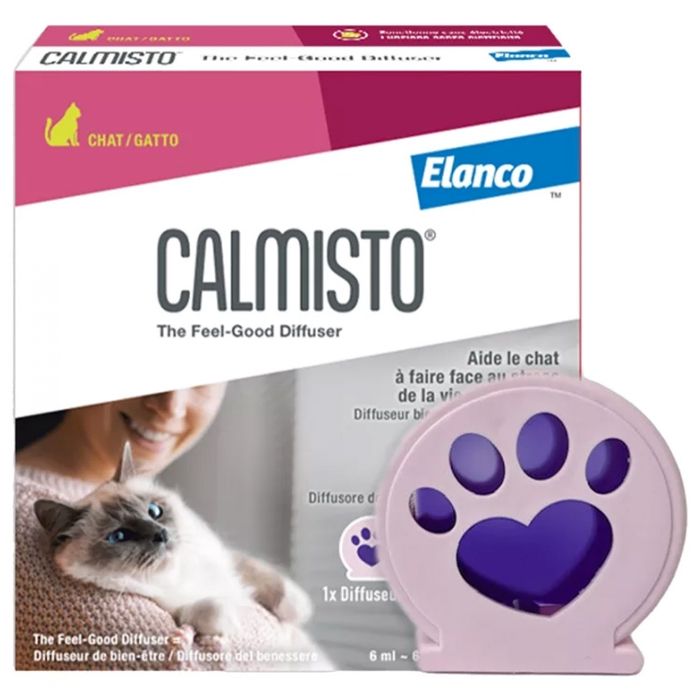 Calmisto 1 Diffuseur + 1 Recharge Anti-Stress Pour Chat 75 ml