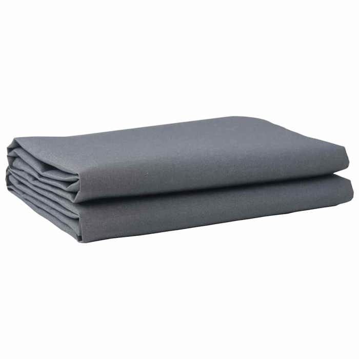 vidaXL Toile de rechange pour auvent Anthracite 1000 x 160 cm 42000816