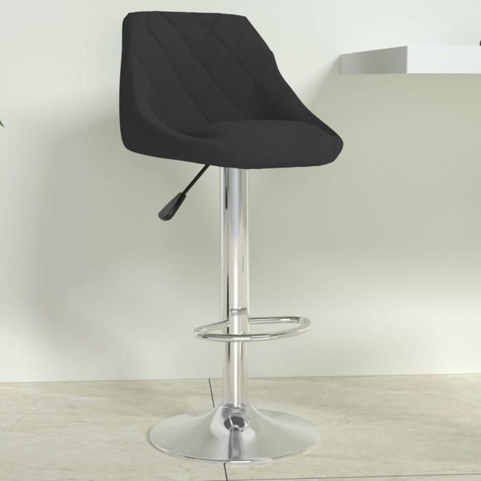 SALE 2025Tabouret de bar - Tabouret de Cuisine - Noir Velours - 46x44x82 cm68 Kg 2291