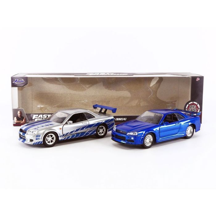 Jada Toys - 97036bl - Nissan - Gt-r35 - 2009 - Fast And Furious 7 - Échelle 1/24 Jada Toys - 97036bl - Nissan - Gt-r35 - 2009 - Fast And Furious 7 - Échelle 1/24