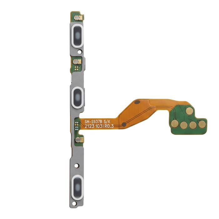 Nappe Bouton Power et Volume de Remplacement pour Galaxy S25 Edge Service Pack Samsung Gris