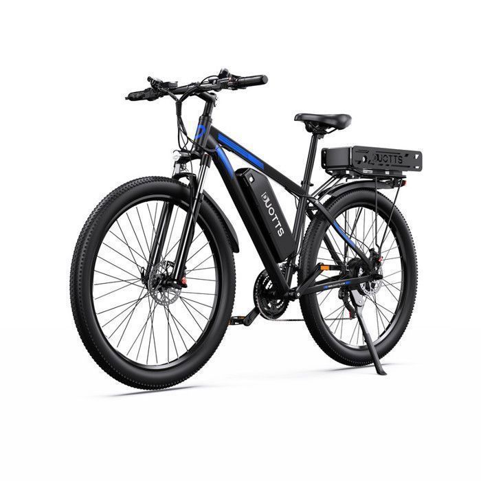 DUOTTS C29-K - Vélo électrique - Moteur 750 W - Double batterie 48 V 15 Ah + 225 Ah - Pneus 29 pouces - Autonomie de 170 km