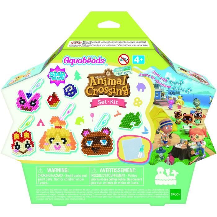 Coffret AQUABEADS 31832 – Animal Crossing New Horizons avec 800 Perles à Eau