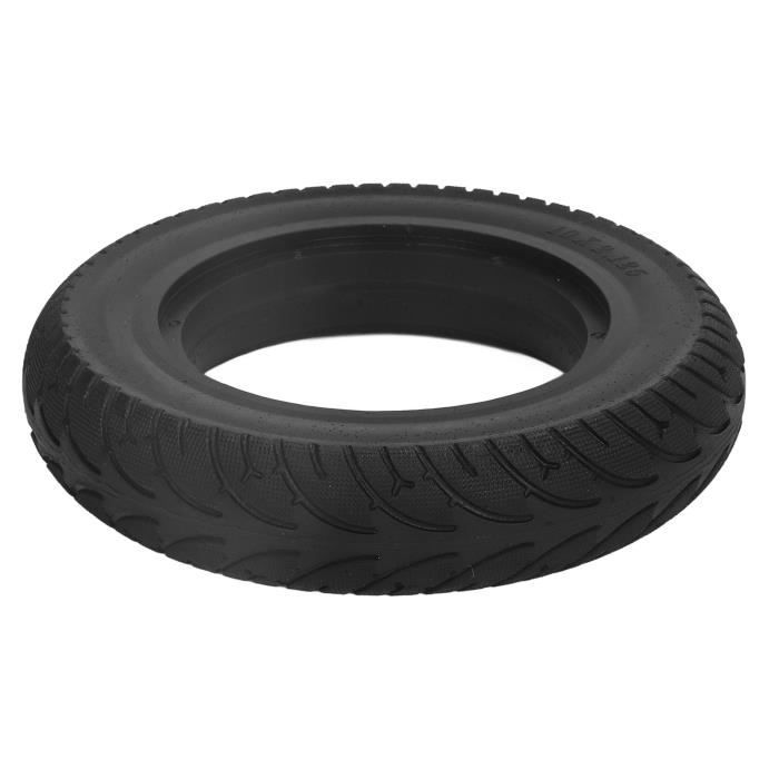 Pneu Solide OUXI 10x2.5 Pouces – Anti-crevaison, Absorption Des Chocs, Pour Scooter électrique – Montage Facile Et Durable