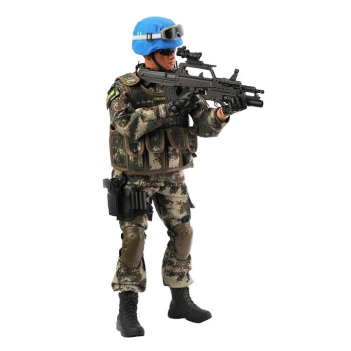 Modèles De Soldats Miniatures - Jouet Commando Électrique | Jouet Modèle Militaire De Soldat Rampant | Figurine D'action De Garçon Soldat | Jouet Électrique Son Et Lumière | Figurine Rampante Articulé