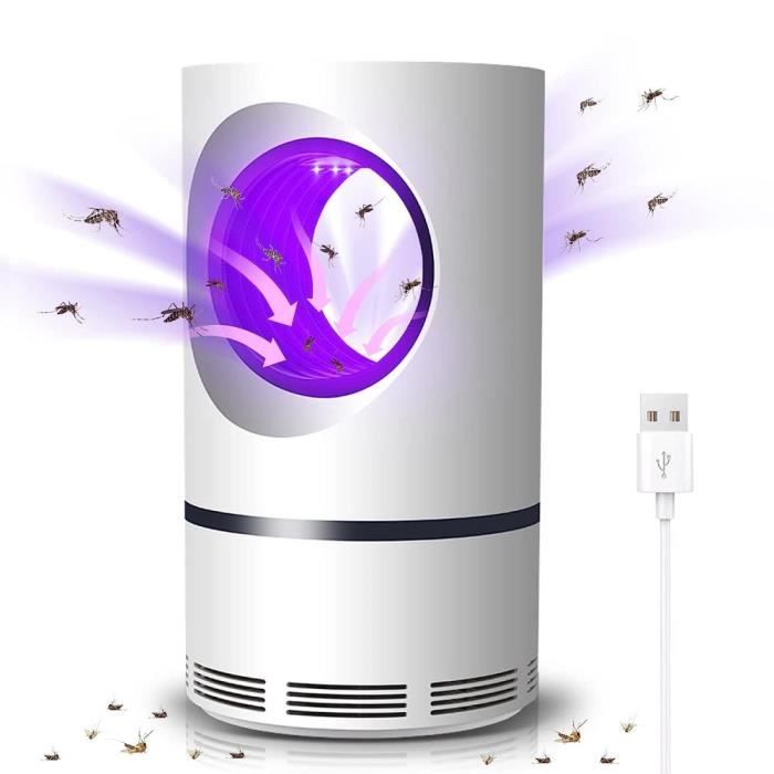 Lampe Anti Moustiques 2023 Nouveau Moustique Tueur Lampe LED Répulsif Tueur de Moustiques USB Piège à Mouche Électrique UV