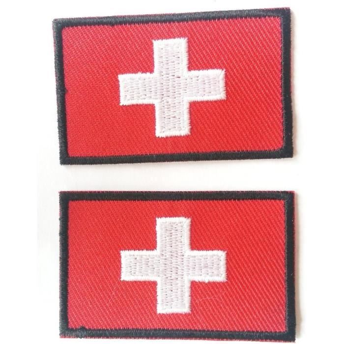 Patch Drapeau Suisse Rouge Blanc - Raider Shop Sàrl - Foto 10