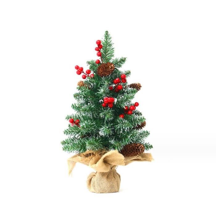 Mini Sapin de Noël Artificiel,Sapins de Noël Artificiel 45 cm,avec