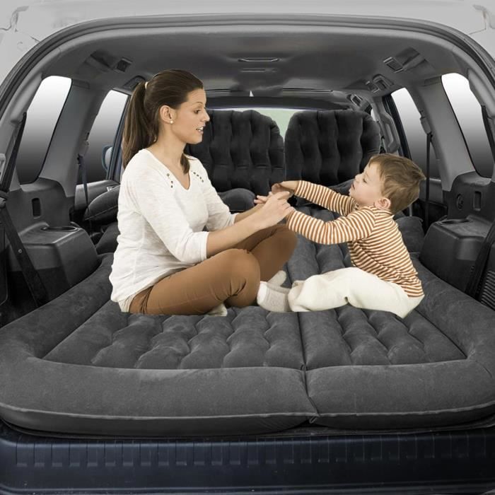 matelas gonflable pour voiture suv - lit de camping - combi pour siège arrière de voiture mobile - matelas gonflable plus épa[w131]