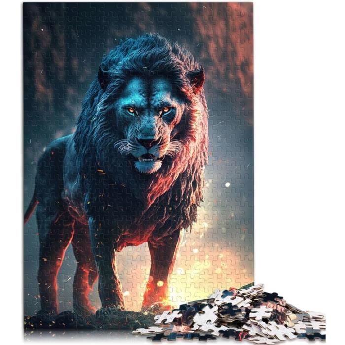 Jeu de puzzle animal de forme irrégulière pour enfants et adultes,jeu