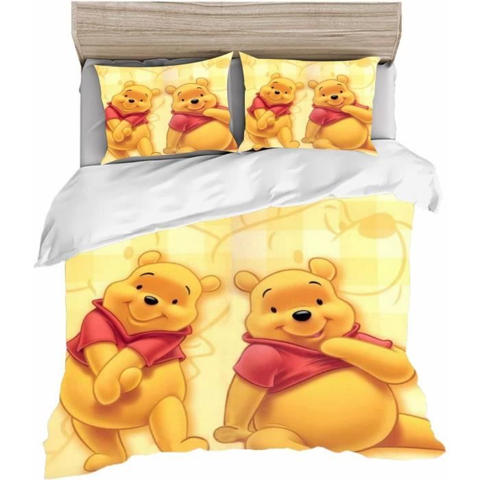 Bello24 - Parure de lit pour bébé 10 pièces en 100 % coton brodé avec un  ours