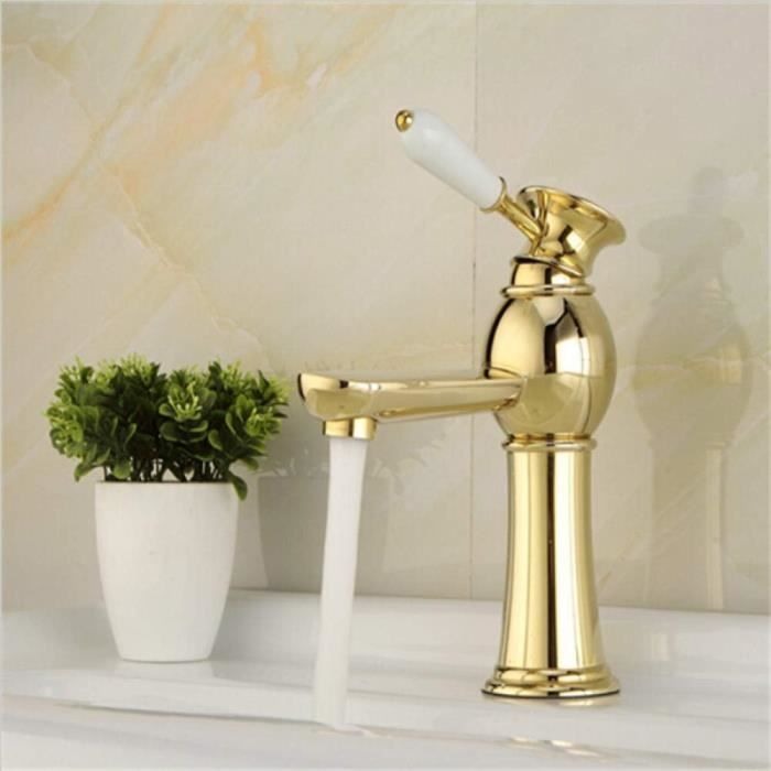 de lavabo De Lavabo Salle De Bain Finition Dorée