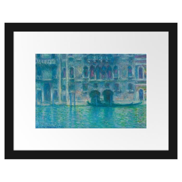 Lot De 2 Planches à Découper En Verre Trempé - Motif Palazzo Da Mula Venise De Monet