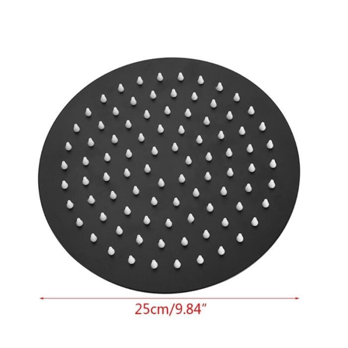 OEMG Pomme de douche ronde de 6 pouces, jet de douche confortable à OEMG Pomme de douche ronde de 6 pouces, jet de douche confortable à