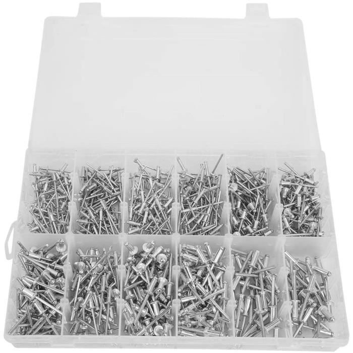 Rivets Solides Aluminium à Tête Ronde DIN660 - Tailles M2 à M10 - Pour Assemblage Métallique