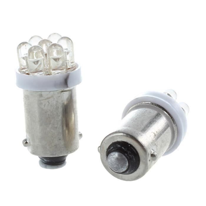 2 AMPOULES VEILLEUSE DEL T4W CULOT BA9S 2x 233 BLANC NEUF 2 AMPOULES VEILLEUSE DEL T4W CULOT BA9S 2x 233 BLANC NEUF