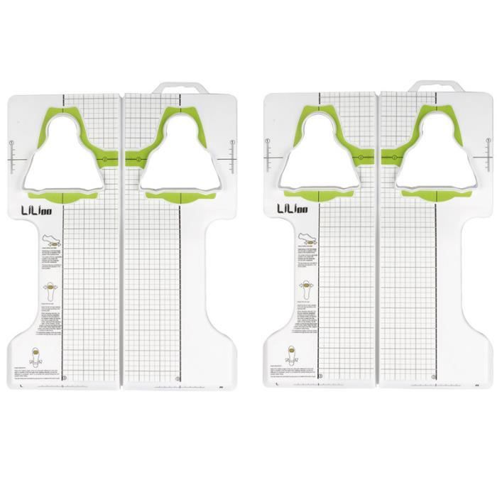 Outil De Réglage De Taquets SPD Shimano – Positionnement Précis, Compatible Route Keo, 110x290 Mm, Polypropylène