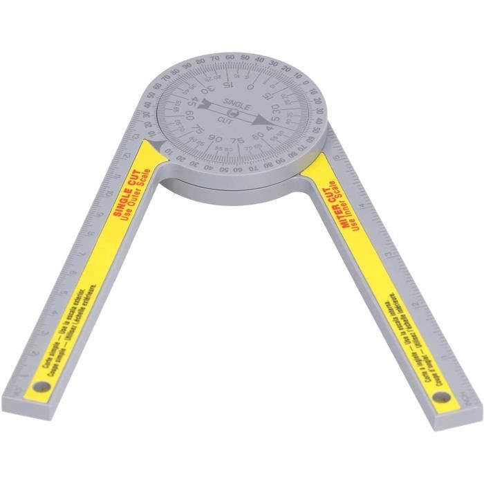 URB Règle d'angle de rapporteur, mesure d'angle de centrage robuste et URB Règle d'angle de rapporteur, mesure d'angle de centrage robuste et
