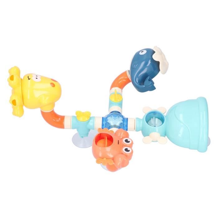 Jouets De Bain Bébé Cascade Interactif Avec Cuillère - Jeux Bain Enfant 1-4 Ans Garçon Fille