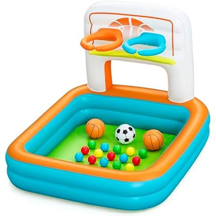 Bestway Piscine Gonflable Panier avec Balles - vue 2