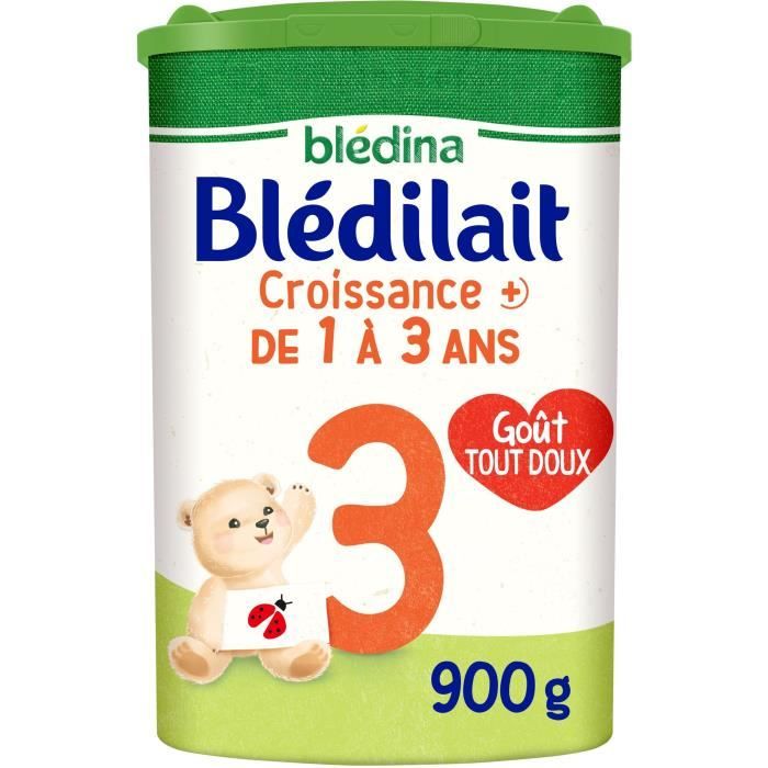 Blédina Blédilait Lait de Croissance+ 3ème Âge 900g