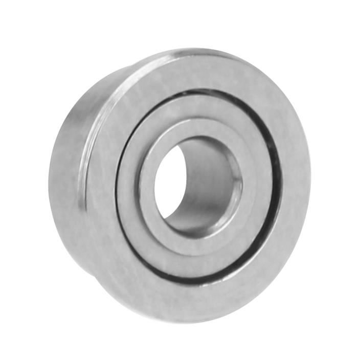 Lot De 5 Roulements à Billes R2ZZ à Rainure Profonde - Dimensions 1/8"x3/8"x5/32" - Double Blindage Acier