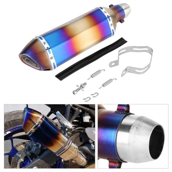 Tuyau D'échappement De Silencieux De Moto 12 Pouces Pour