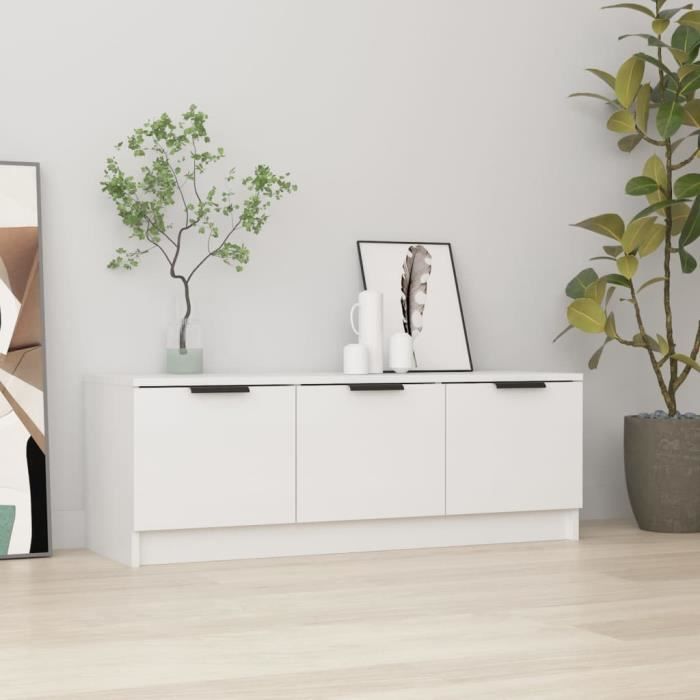 Meuble TV Chêne Sonoma 80x35x36,5 Cm Bois D'ingénierie - Meubles Tv Meuble Tv Support Tv Unite Tv Mobilier Salon 83554498