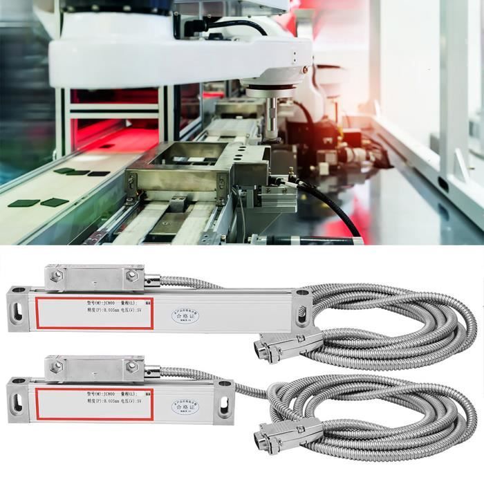Règle Linéaire Numérique LCD – Double échelle Métrique/imperiale, Pour Tours Et Fraiseuses