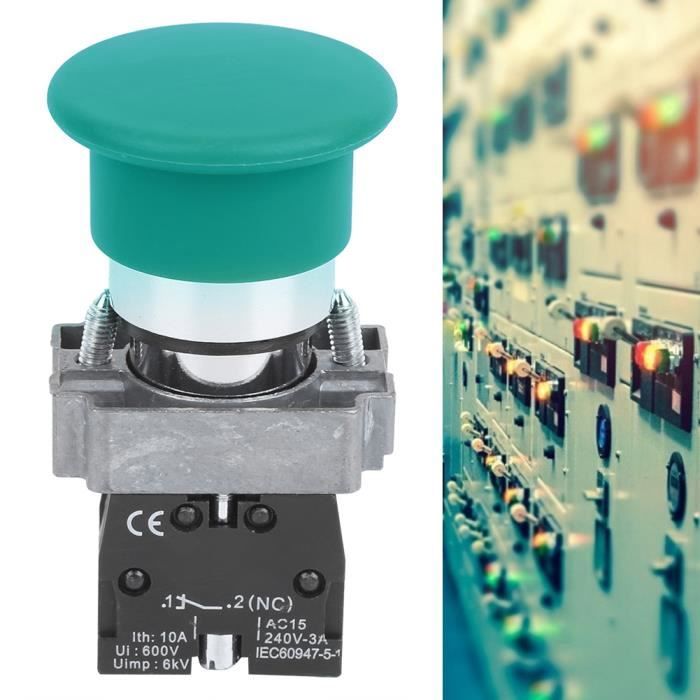 Bouton-poussoir Universel 12V à 4 Pôles Avec Voyant LED - Neuf, Générique - Origine Chine