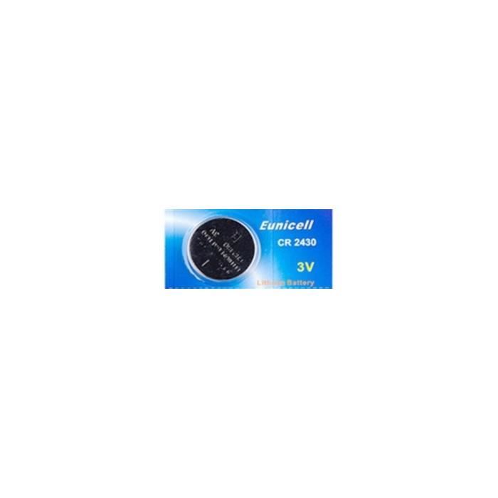 Pile Bouton Lithium CR2430 3V Duracell - 1 Pile, Pour Appareils électroniques, Médicaux, Sécurité
