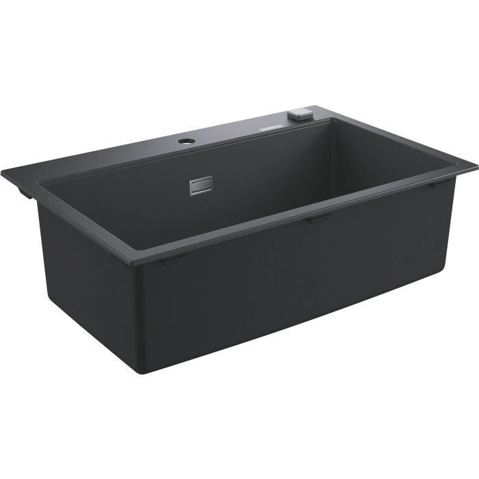 GROHE Évier en composite K700 31652AP0 A encastrer 1 bac sans égouttoir 78x51 cm granite