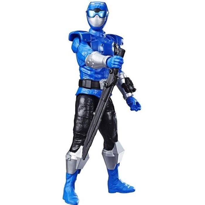 Power Rangers Beast Morphers - Figurine Ranger bleu Beast-X - 30 cm Power Rangers Beast Morphers - Figurine Ranger bleu Beast-X - 30 cm
