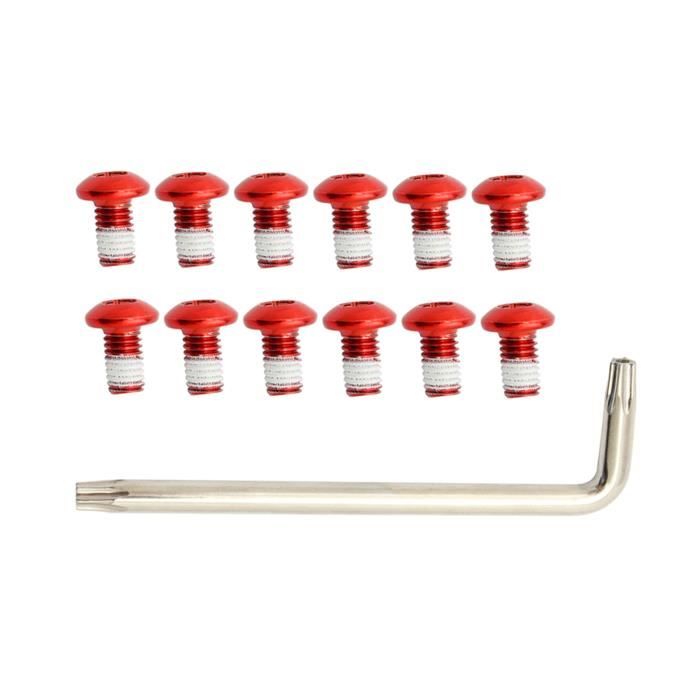 24Pc M5x18 Acier Au Carbone Vélo Frein à Disque étrier Boulons Fixation 24Pc M5x18 Acier Au Carbone Vélo Frein à Disque étrier Boulons Fixation