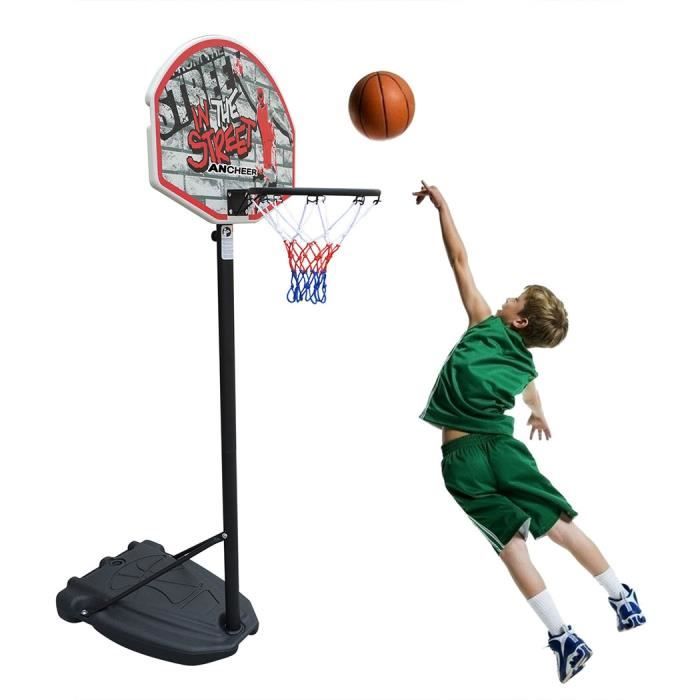 Panier de Basket sur Pied Hauteur Rglable Panier de Basket pour Enfants