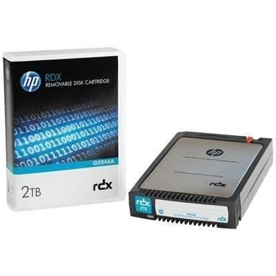 Cartouche de disque dur amovible - HPE - RDX - 2 To - USB 3.0 - 25 pouces - Hewlett packard